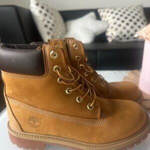 Timberland Brown Leather Ankle Boots